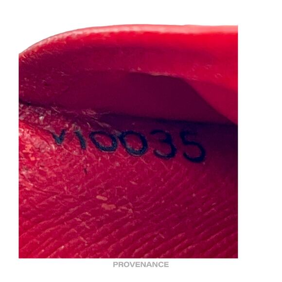 🔴 Louis Vuitton Marco Wallet - Red Epi Leather - Picture 10 of 10